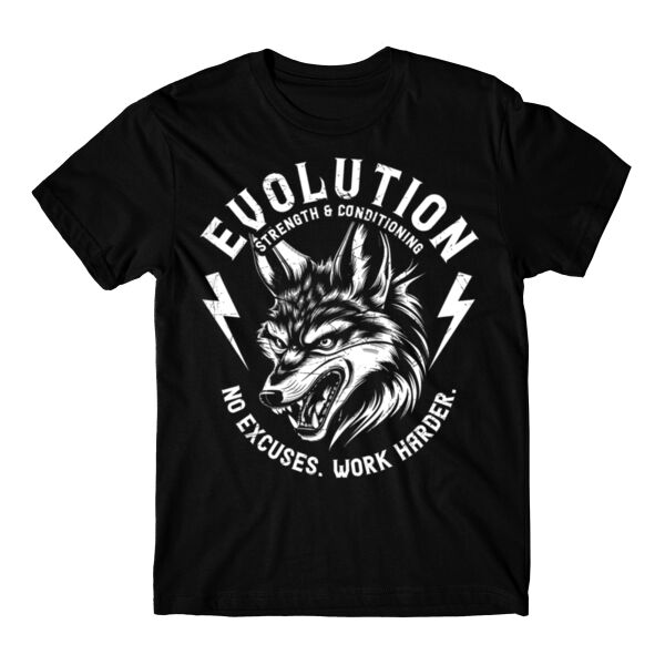 NO EXCUSES - COYOTE - MEN'S T-SHIRT - BLACK - Z6Q4T9 Thumbnail