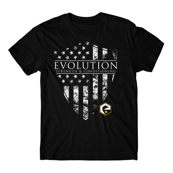 SHIELD FLAG - MEN'S T-SHIRT - BLACK - DNHU69 Thumbnail