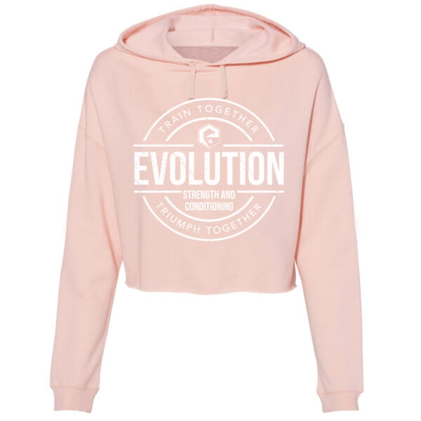 TRIUMPH TOGETHER - WOMEN'S CROPPED HOODIE - BLUSH - $A8YRME$ Thumbnail
